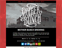 Tablet Screenshot of motherbunchbrew.com
